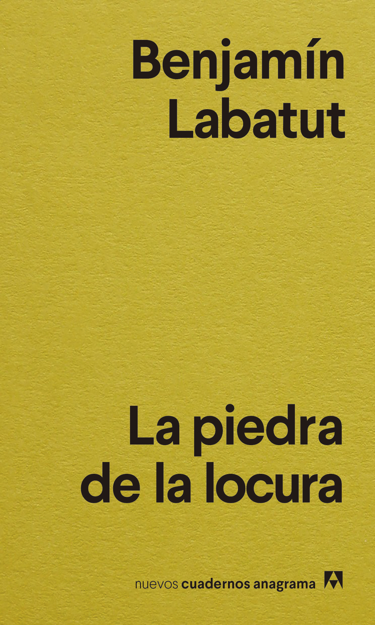 Benjamín Labatut: La piedra de la locura (Paperback, 2021, Anagrama)