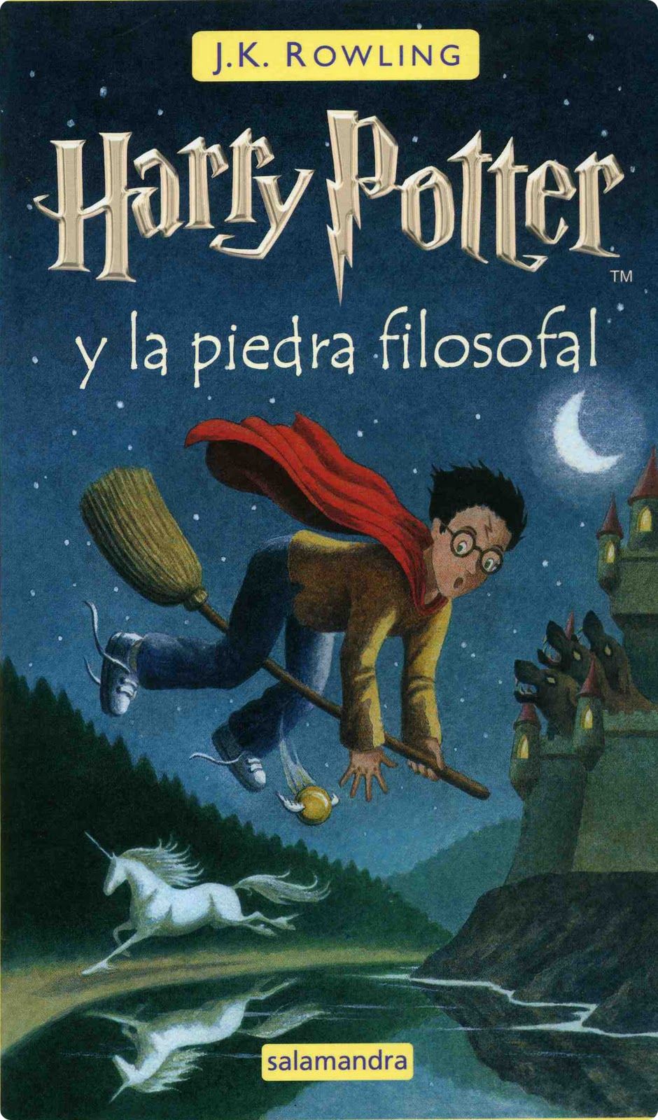 J. K. Rowling: Harry Potter y la Piedra Filosofal / Harry Potter and the Sorcerer's Stone (Spanish language, 2021, Publicaciones y Ediciones Salamandra, S.A.)